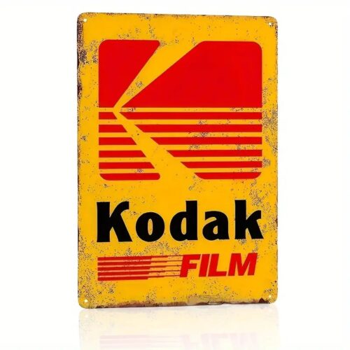 Kodak Film Tin Sign - Plaza Cameras Kodak Film Tin Sign - Plaza Cameras