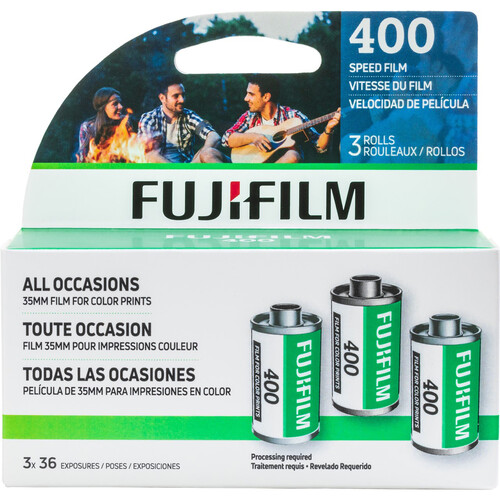Fujifilm 400 35mm 36exp 3 pack - Plaza Cameras Fujifilm 400 35mm 36exp 3 pack - Plaza Cameras