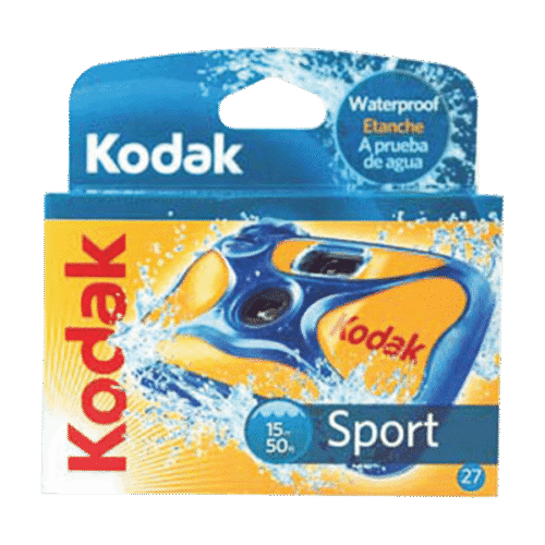 Kodak Waterproof Disposable Camera - Plaza Cameras Kodak Waterproof Disposable Camera - Plaza Cameras