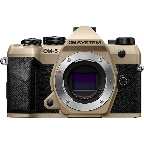 OM SYSTEM OM-5 Mark II Mirrorless Camera (Sand Beige) - Plaza Cameras OM SYSTEM OM-5 Mark II Mirrorless Camera (Sand Beige) - Plaza Cameras