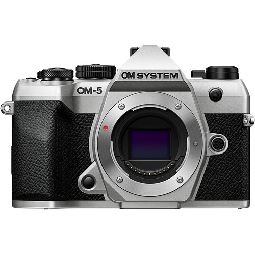 OM SYSTEM OM-5 Mark II Mirrorless Camera (Silver) - Plaza Cameras OM SYSTEM OM-5 Mark II Mirrorless Camera (Silver) - Plaza Cameras