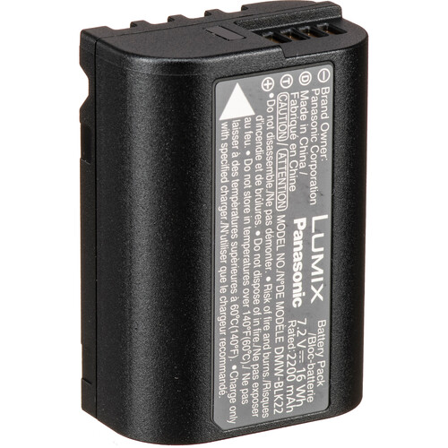Panasonic DMW-BLK22 Rechargeable Battery for Lumix - Plaza Cameras Panasonic DMW-BLK22 Rechargeable Battery for Lumix - Plaza Cameras