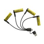 NiteCore AA Rechargable USB-C Batteries
