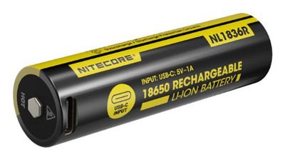 Nitecore NL1836R USB-C Rechargeable Li-ion Battery - Plaza Cameras Nitecore NL1836R USB-C Rechargeable Li-ion Battery - Plaza Cameras